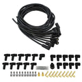 SPEEDFX SPARK PLG WIRES UNI. FIT 8.5 BK 90 [3001BK]
