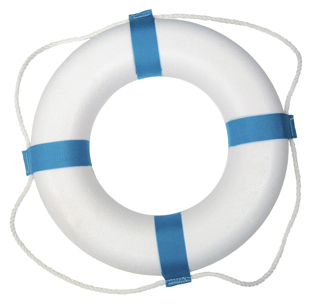 TAYLOR MADE 17' WHITE DECORATIVE RING BUOY [371]