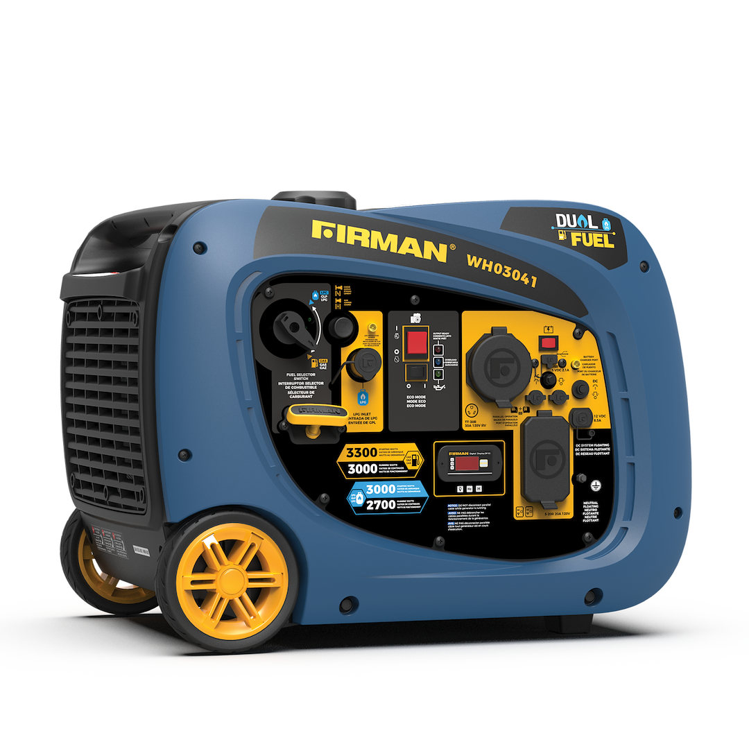 FIRMAN POWER DUAL FUEL INVERTER 3200/2900W RECOI [WH03041]