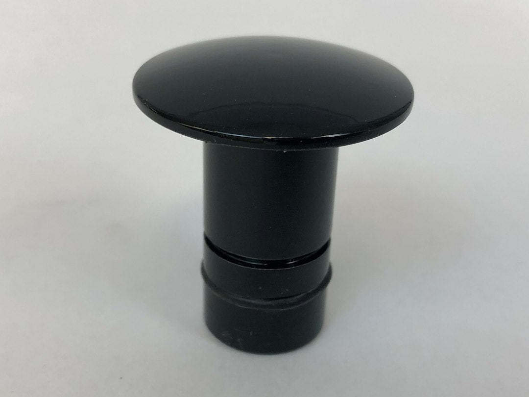 BOBS MACHINE SEAT PLUG 0.75' HOLE -BLACK [311-000002-PCGBLK]