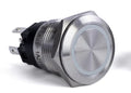 SIERRAMARINE PUSH BUTTON SWITCH  BLUE HALO [AV10040B]