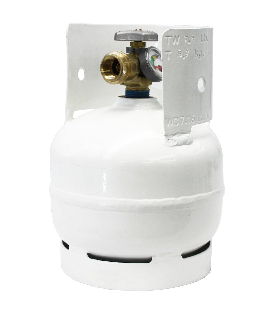 FLAME KING 3# LP CYLINDER W/OPD & GAUGE [YSN03]