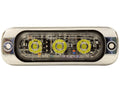 BUYERS PROD LIGHT STROBE 3-3/8IN 3-LED CLEAR [8892301]