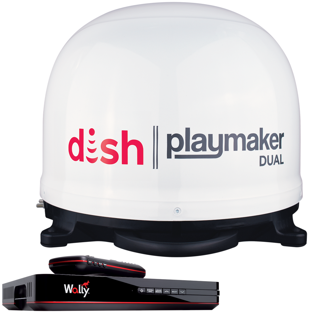 WINEGARD DISH PLAYMAKER BUNDLE WHITE [PL8000R]