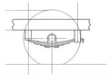 DEXTER AXLE AP KIT - TRIPLE  2 IN. SLIPPER 36 I [A/P-316-00]