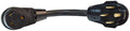 VALTERRA LLC 50AM-30AF 12' ADAPTER  BLACK  BULK [A10-5030FBK]