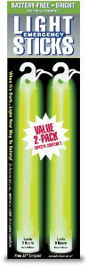 READY AMER GREEN 8HR LIGHTSTICK 2/PK [27217]
