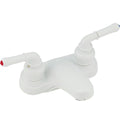 EMPIRE FAUCE 4'  LAV W/ LVR HDLS WHT [U-YWI77W]