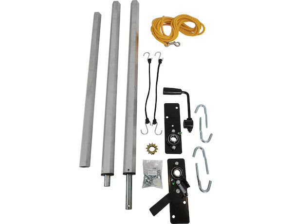 BUYERS PROD TARP ROLLER KIT DUMP BLK [DTR6014]