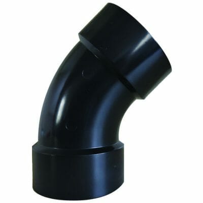 VALTERRA LLC 45 ELBOW 3' HUB DWV [D50-2887]