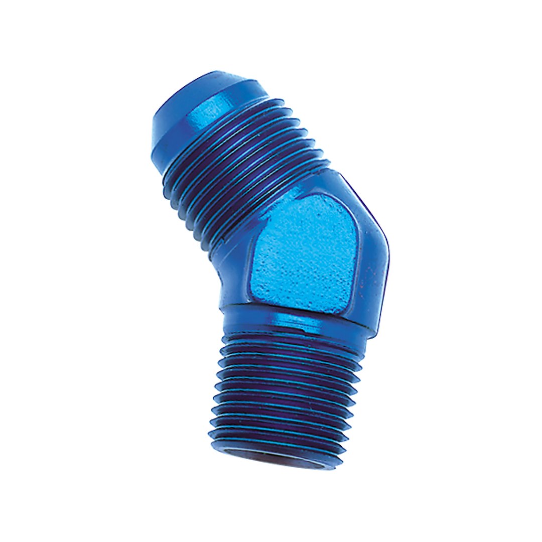 SPEEDFX -4ANX1/8NPTF BLU 45  FL TO PIPE ELB [560423]
