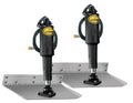 Lenco 9inx24in Standard Mount Trim Tab Kit 12v Requires Switch