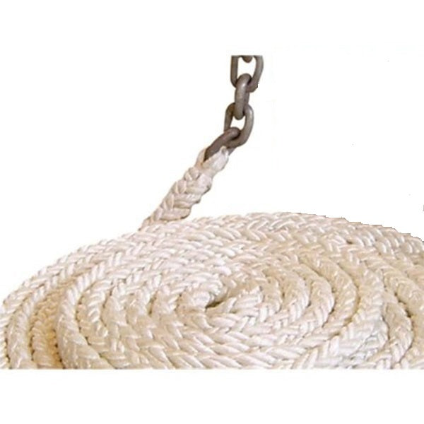 Lewmar 6ft 1/4in G4 Chain & 150ft 1/2in 8 Plait Line