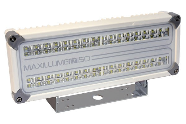 Lumitec Maxillume Tr150 Flood White LED Trunnion Mount White Housing