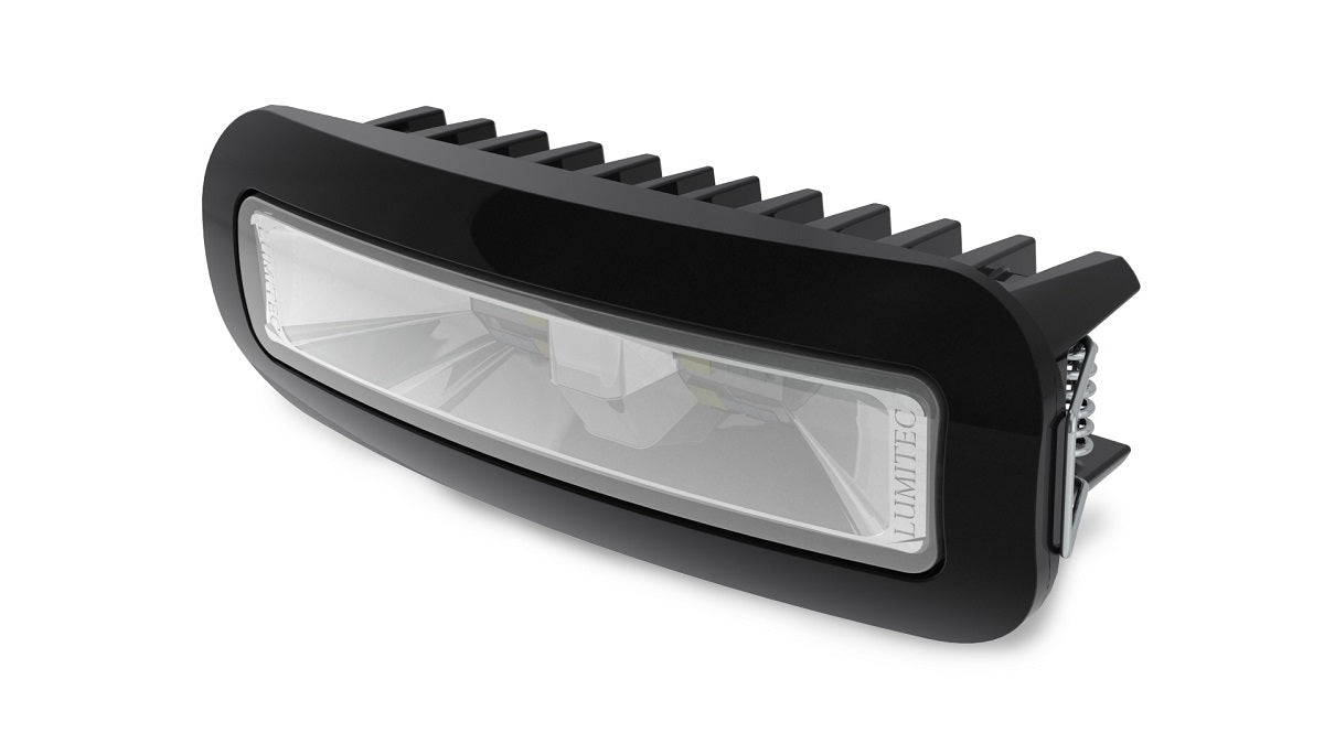 Lumitec Capri3 Flood Light White LEDfts Dimmable Flush Mount Black