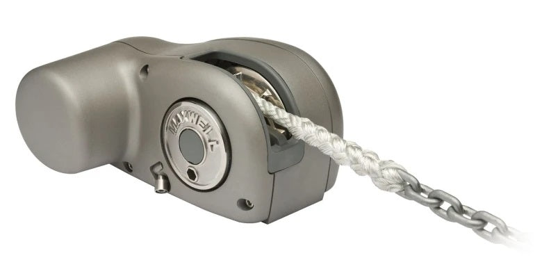 Maxwell HRC-8 Free Fall 12v Horizontal Windlass for 5/16in Chain &