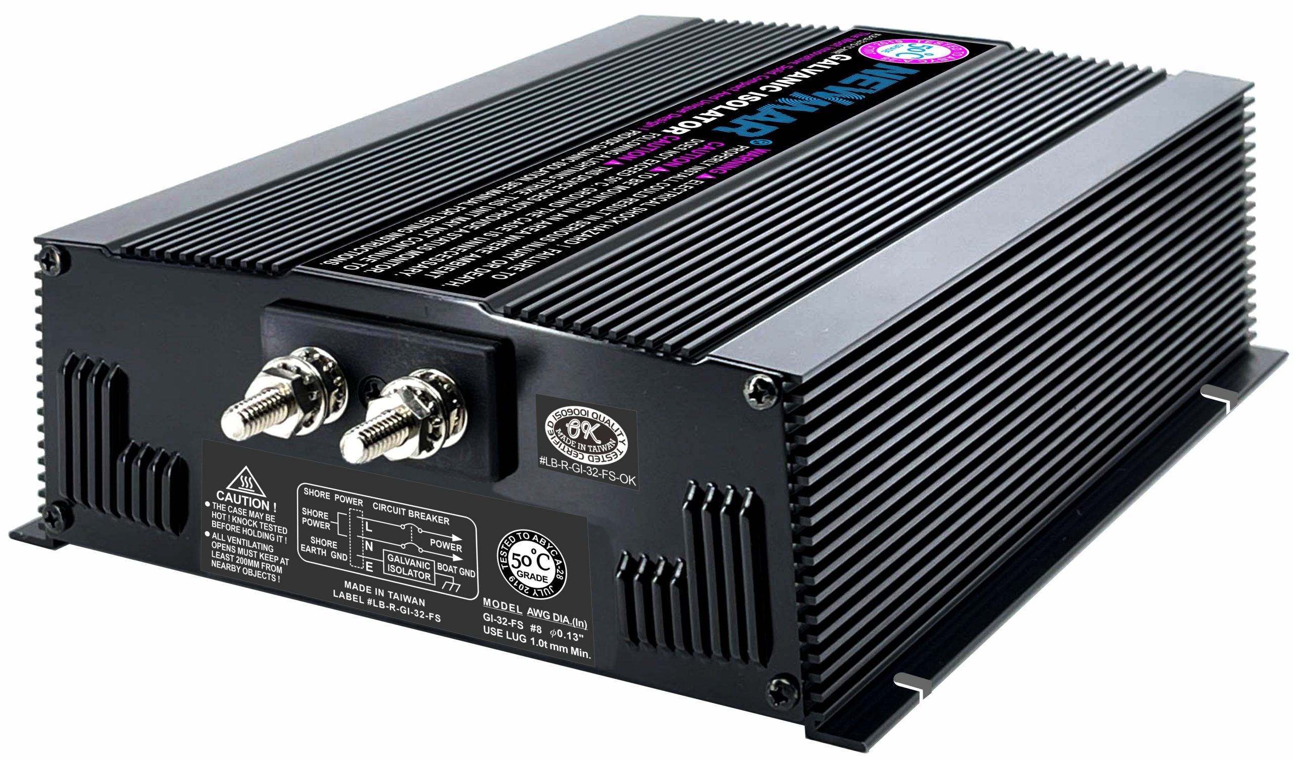 Newmar GI-60-FS 60A Galvanic Isolator With Fail Safe