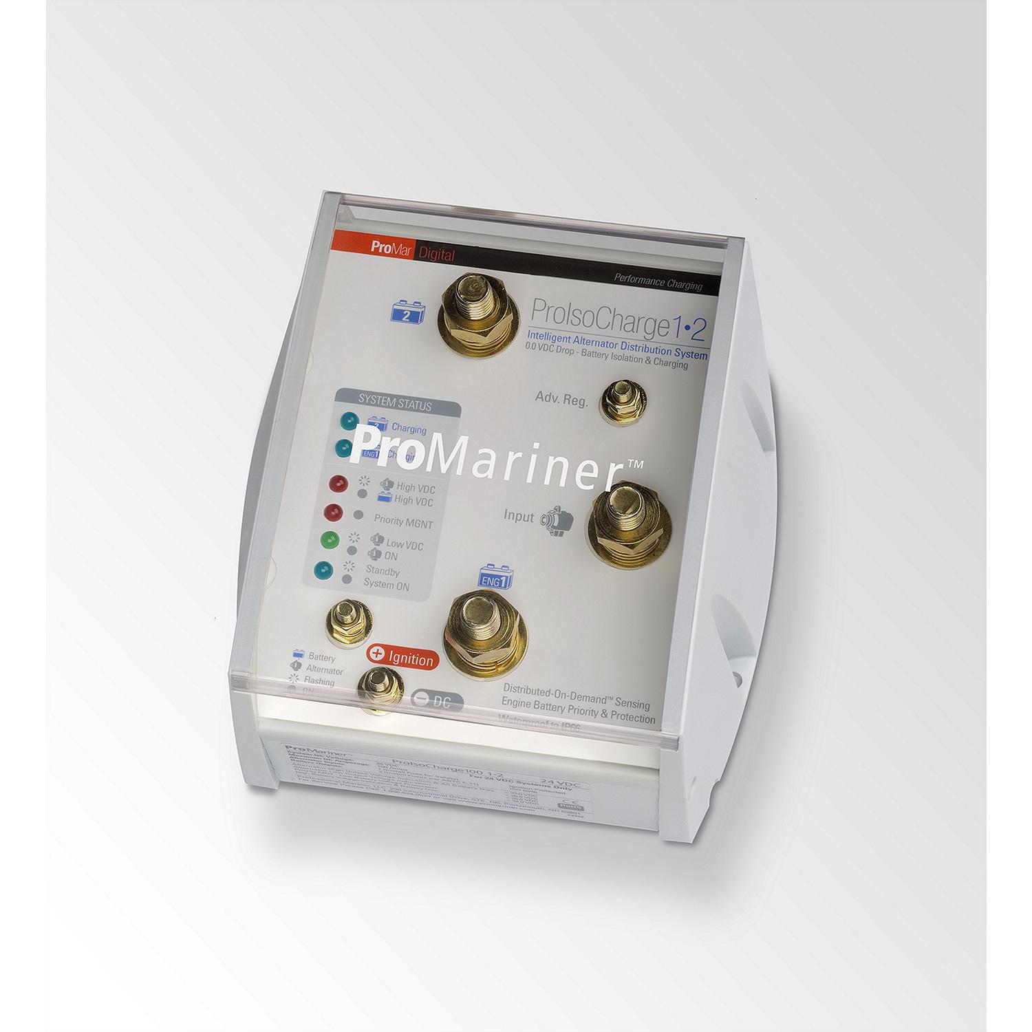 ProMariner ProIso Charge 180 0 Voltage Loss Isolator 12v 1 Alternator