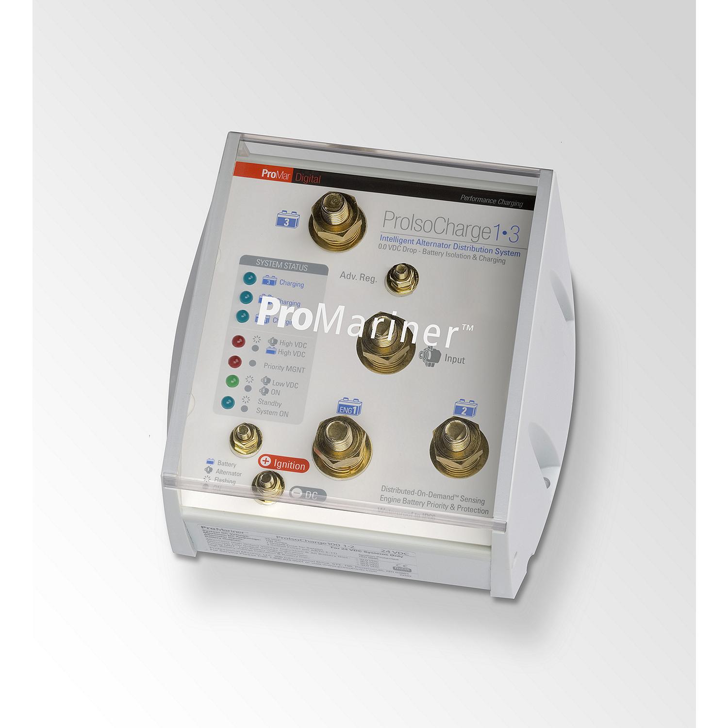 ProMariner ProIso Charge 120 0 Voltage Loss Isolator 12v 1 Alternator
