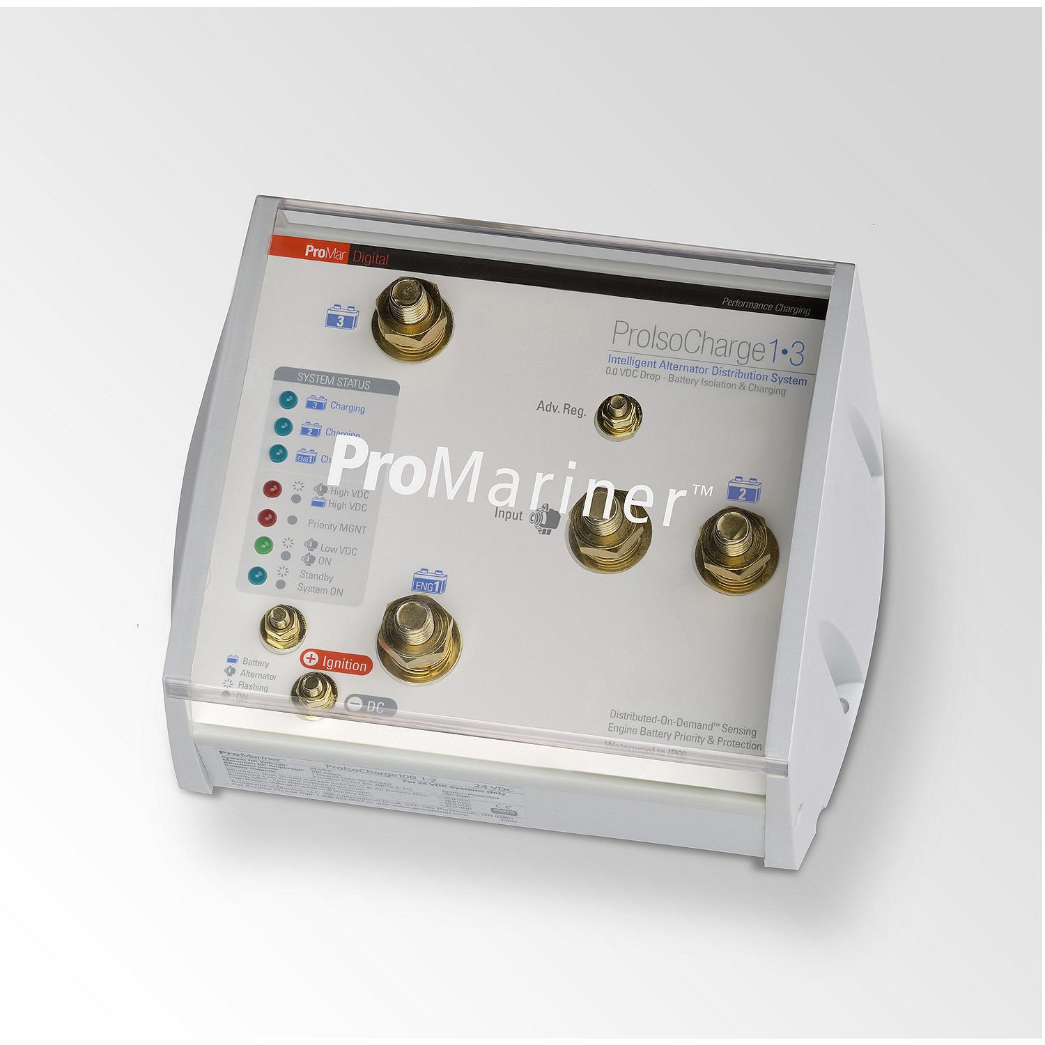ProMariner ProIso Charge 180 0 Voltage Loss Isolator 12v 1 Alternator