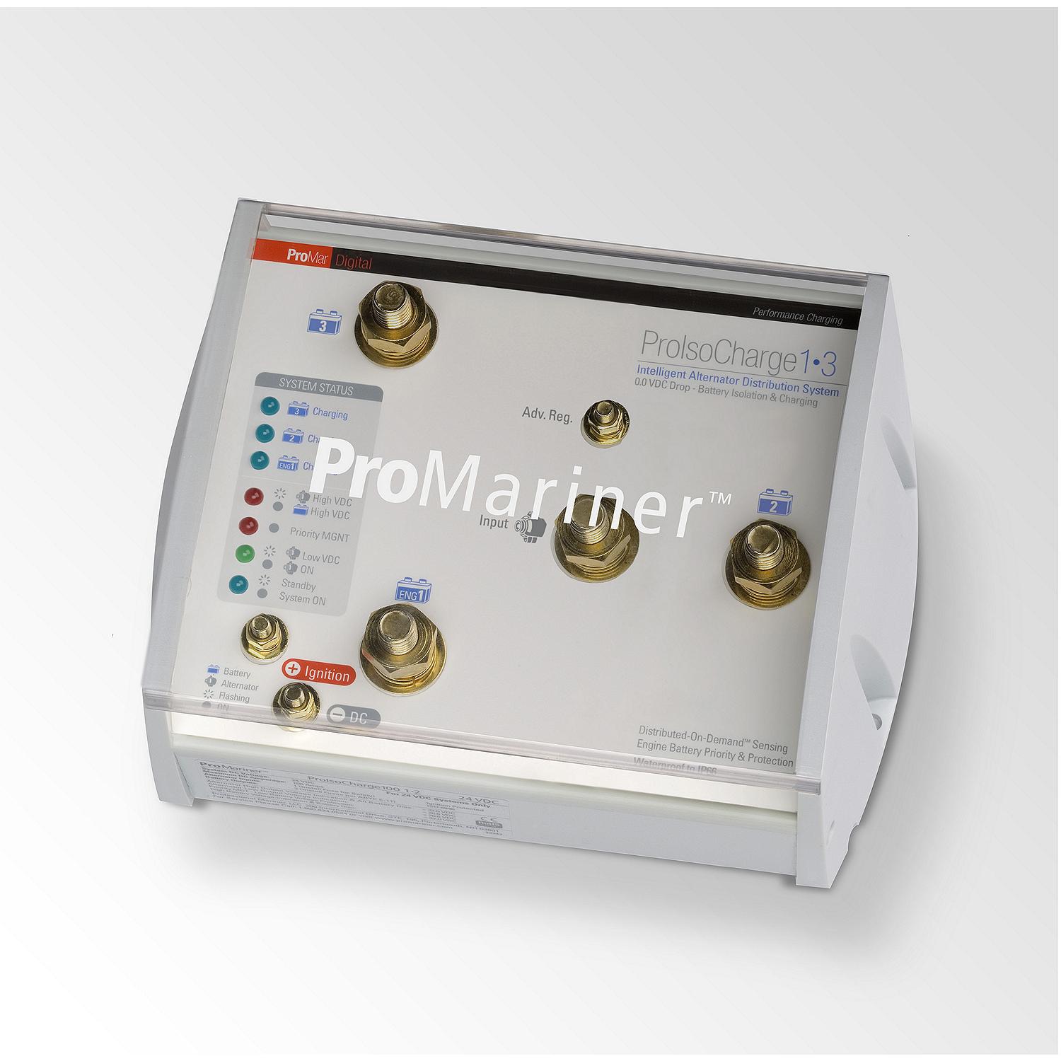 ProMariner ProIso Charge 150 0 Voltage Loss Isolator 24v 1 Alternator
