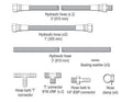 Raymarine A18127 Hose Kit for Verado Engines