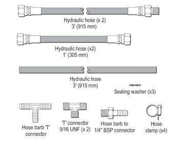 Raymarine A18127 Hose Kit for Verado Engines