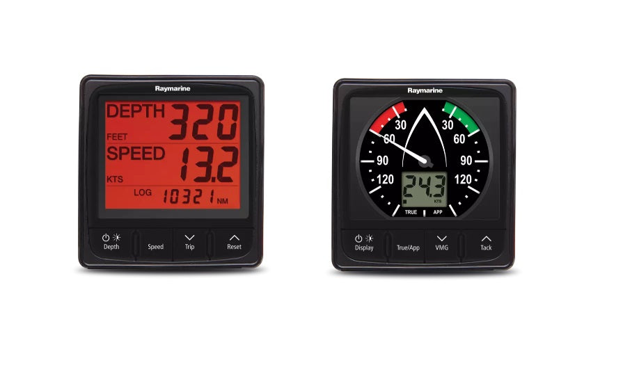 Raymarine I50 Tridata/I60 Wind Wind Depth and Speed System With