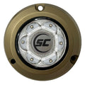 Shadow Caster SC2 Underwater LED Light Great White 12v Bronze Surface