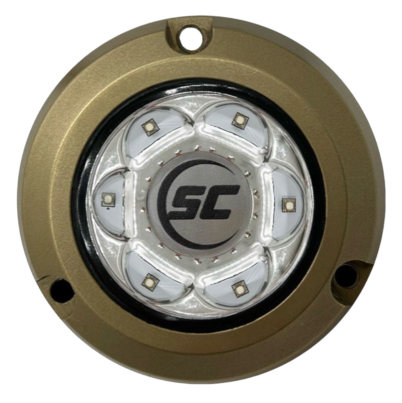 Shadow Caster SC2 Underwater LED Light Great White 12v Bronze Surface