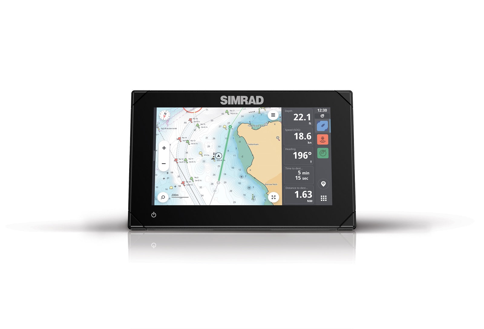 Simrad NSX3007 7in MFD With 83/200kHz HDI