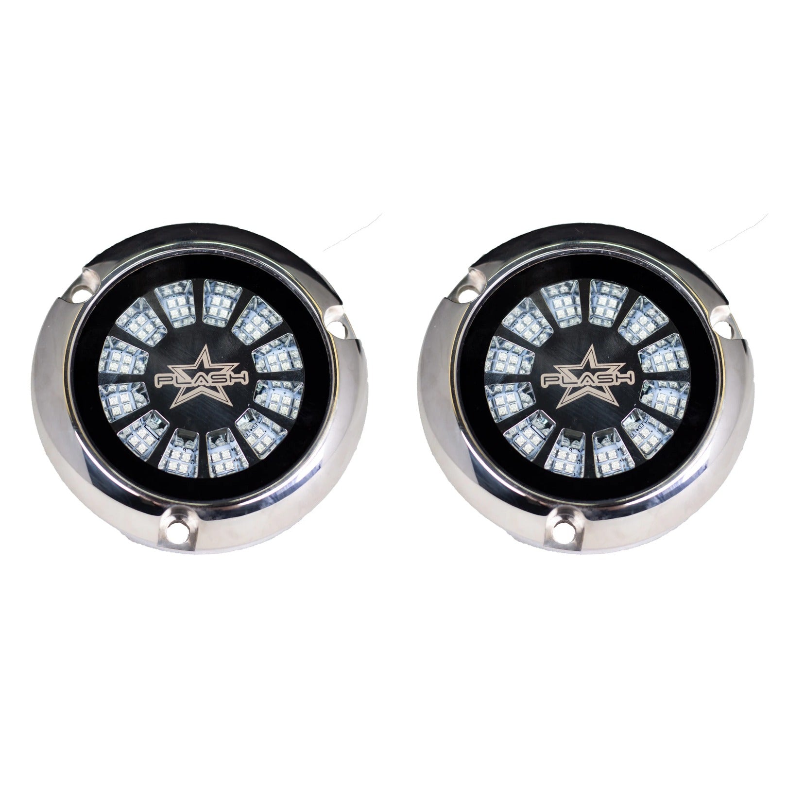 PLASHLIGHTS EPIK Underwater Transom Light - RGBW Internal Controller - Pair
